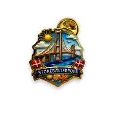 Metal pin Storebælt
