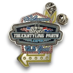 Metal pin 12,5 years of...