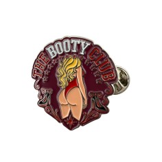 Metal pin The Booty Club
