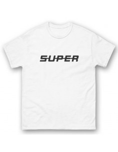 SUPER Mens T-Shirt white