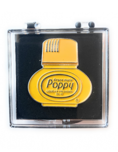 Metall pin Poppy Gardenia