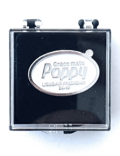 Metall pin Poppy Logo