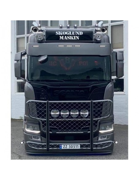 Solarguard - SCANIA Nextgen type 2D sunvisor, 5 marker lights NG