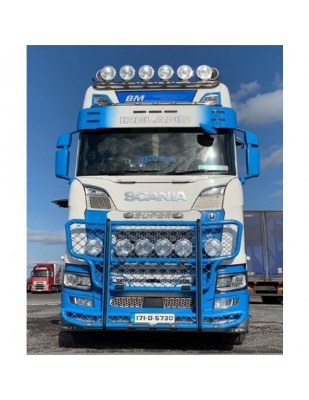 SolarGuard  - Scania Nextgen sunvisor type 3D, 7 marker lights R