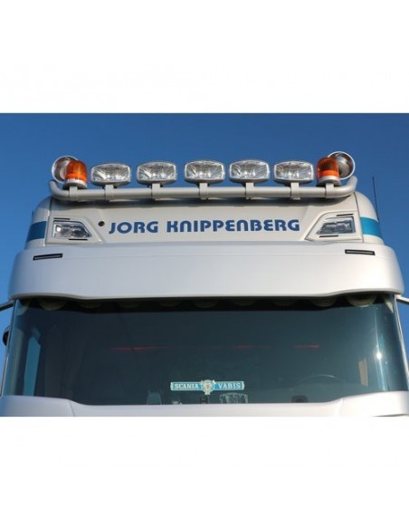 SolarGuard - Osłona przeciwsłoneczna Scania Nextgen wyprofilowana, 2 obrysówki