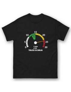 Mens T-shirt Tachometer black