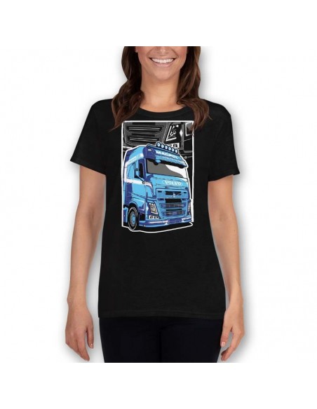 T-shirt damski MAGPOL Volvo czarny