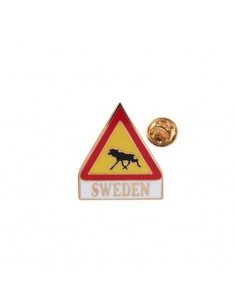 Metall pin Sweden Moose