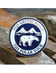 Metall pin Arctic Road