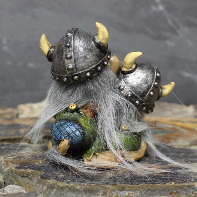 Troll with Sweden shield statue