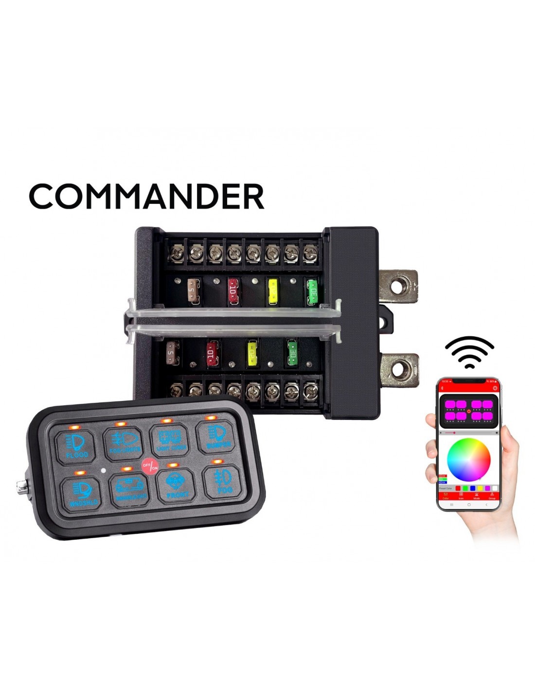 Truck is Drug - LEDSON Commander - remote control kit with bluetooth