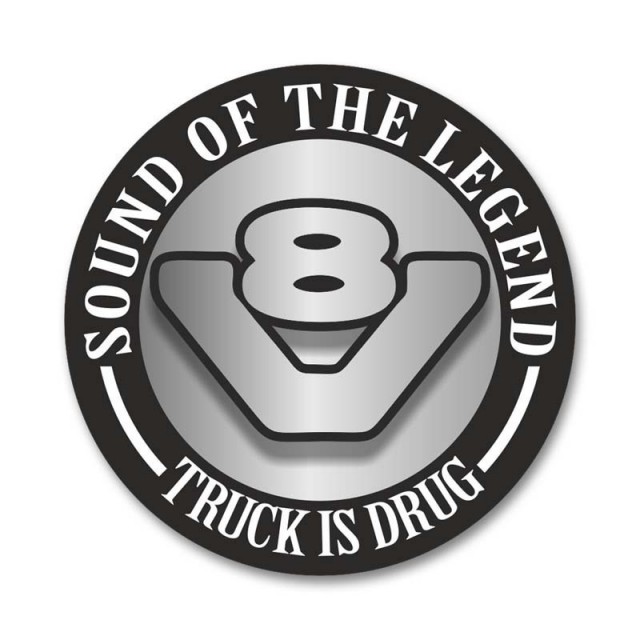 Sound of The Legend - sticker small 7 cm