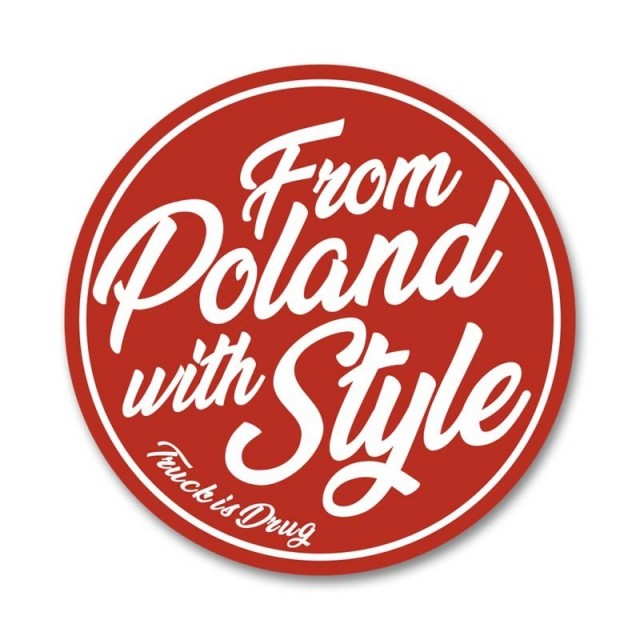 From Poland with Style - naklejka...