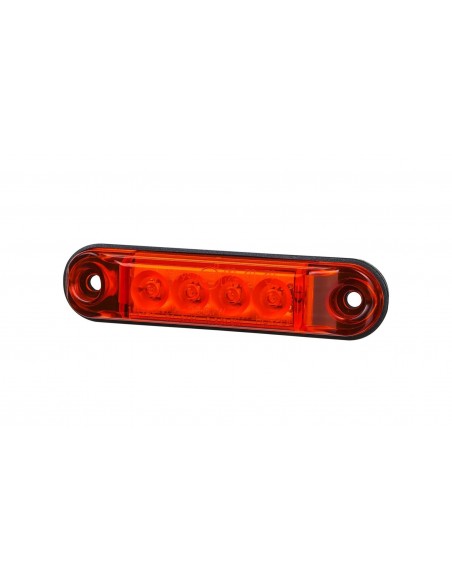 Marker lamp LD 2329 red SLIM 12/24V