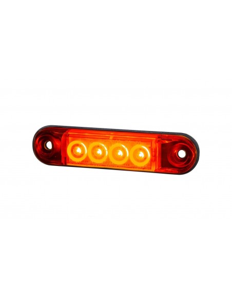 Marker lamp LD 2329 red SLIM 12/24V