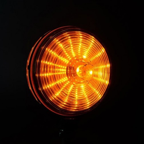 LED Warnleuchte PICO LED, orange, Magnet, R10 R65 [ALR0054] 