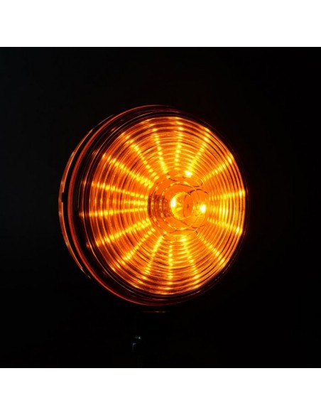 LEDSON Pablo LED light orange glass 10-30V