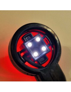 Przypinka metalowa The Only Light is Redlight