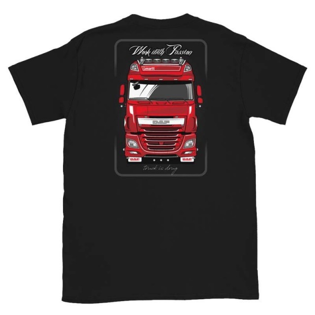 Męski T-shirt Lenartt Szreku czarny