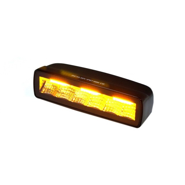 Black-series LED work lamp 10-30V +...