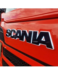 SCANIA - Black sign for...