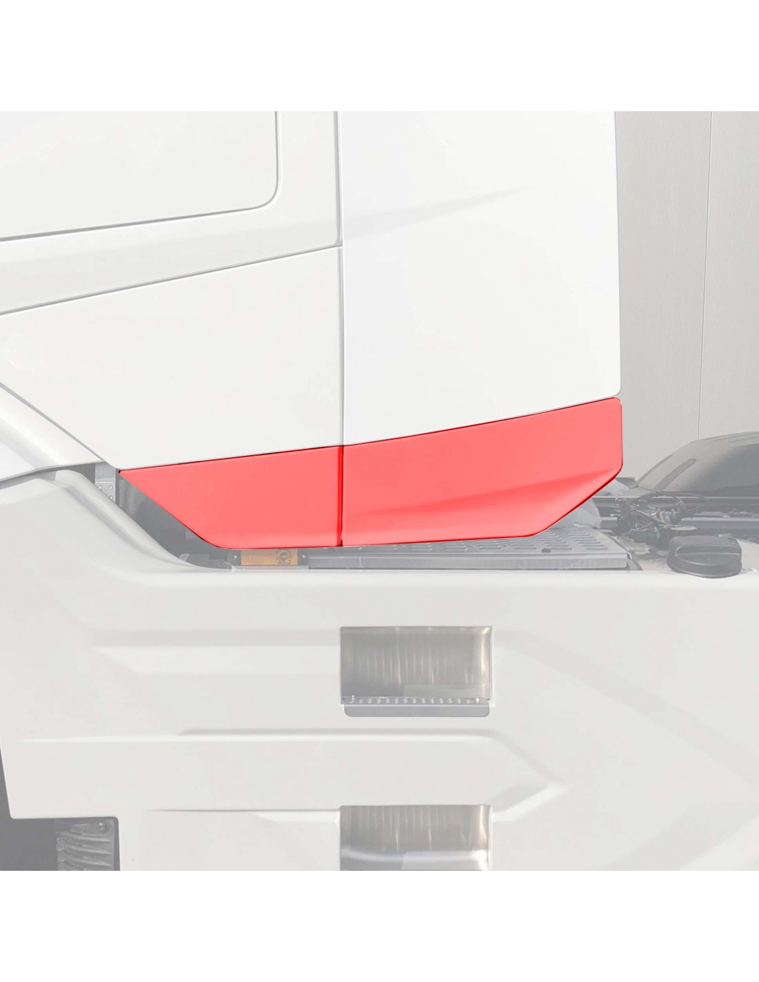 Truck Is Drug DAF XG XG Cab Spoilers Extension Kit