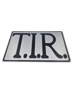 TIR - Tablica aluminiowa...