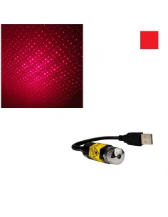 LEDSON USB star projector red