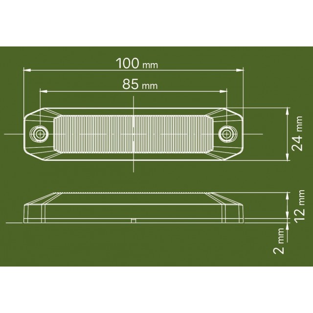 LEDSON OptoLine M LED marker light...