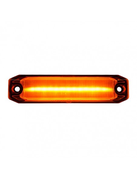 LEDSON OptoLine M LED marker light orange with orange lens 9-32V