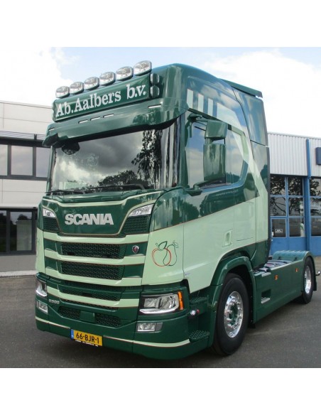 VSU - Nakładka na osłonę przeciwsłoneczną SCANIA NG Highline - 5 obrysówek