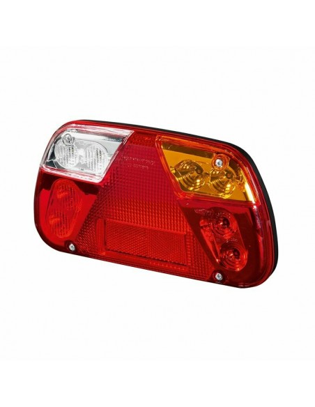 SIM 3149 SLIM PRAWA - Zespolona lampa tylna LED 4-funkcyjna 12/24V, odblask prostokąt