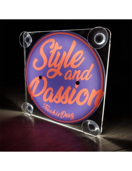 Lightbox From Poland with Style różowy 17cm