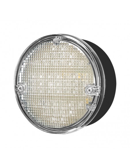 SIM 3164 - LED rear 3-function lamp with white lens 12/24 V