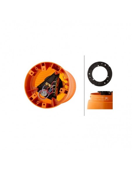HELLA KL7000F orange beacon 24V