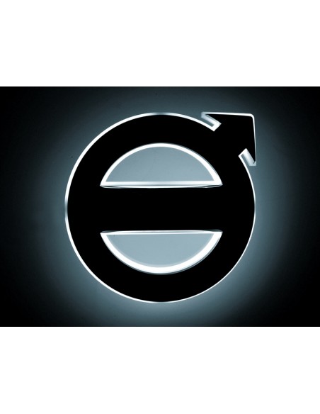 VOLVO 2020+ - Illuminated emblem lightbase dual-color - yellow/white