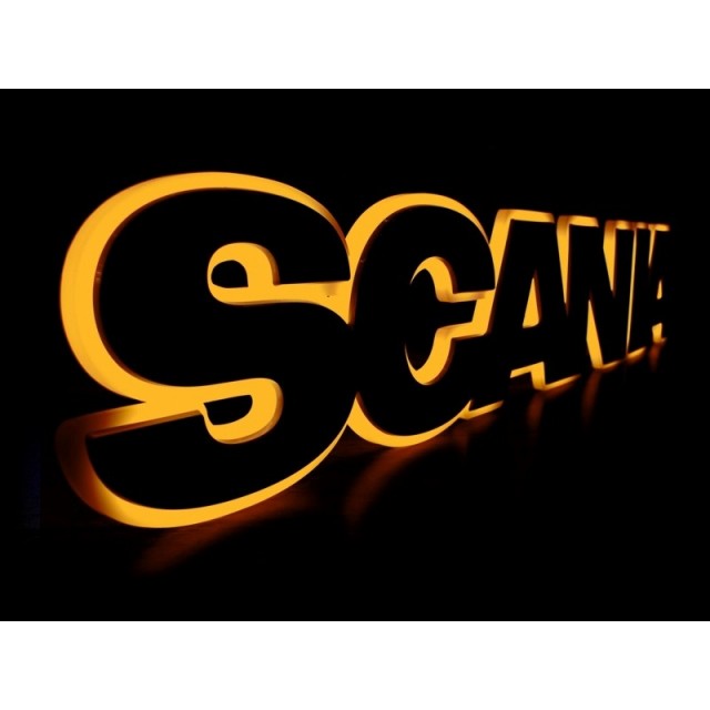 Iluminated lightbase for SCANIA sign...