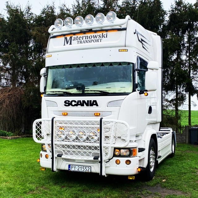 SCANIA 4/R - Nierdzewna osłona...