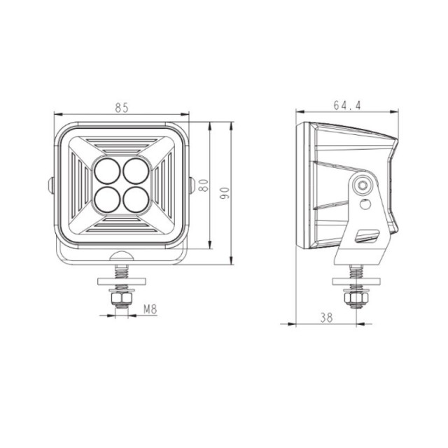 STRANDS Fortex - LED Work light with...