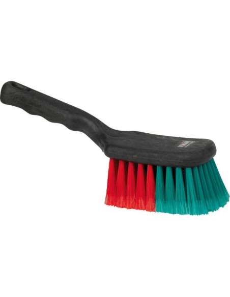 Vikan 41902 Short Handle Utility Brush- Medium, Green