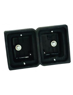 Rubber housing for square...