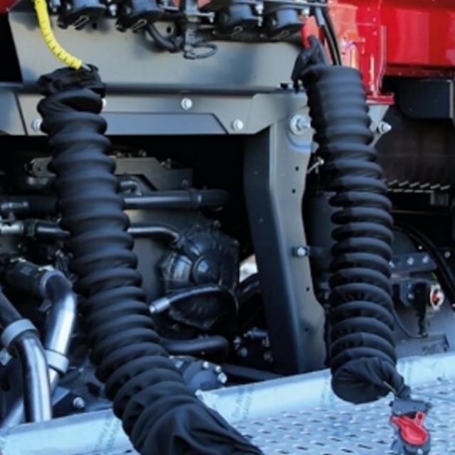 Osłona przewodów spiralnych żółta