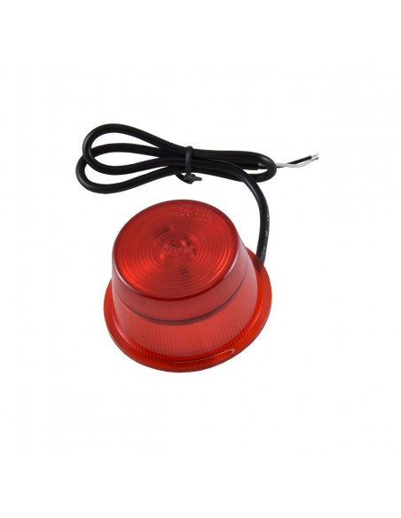 Gylle ECO wkład LED czerwony, klosz czerwony 24V