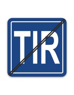TIR - sticker small 7x7 cm