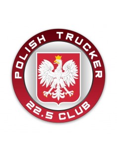 Polish Trucker - naklejka...
