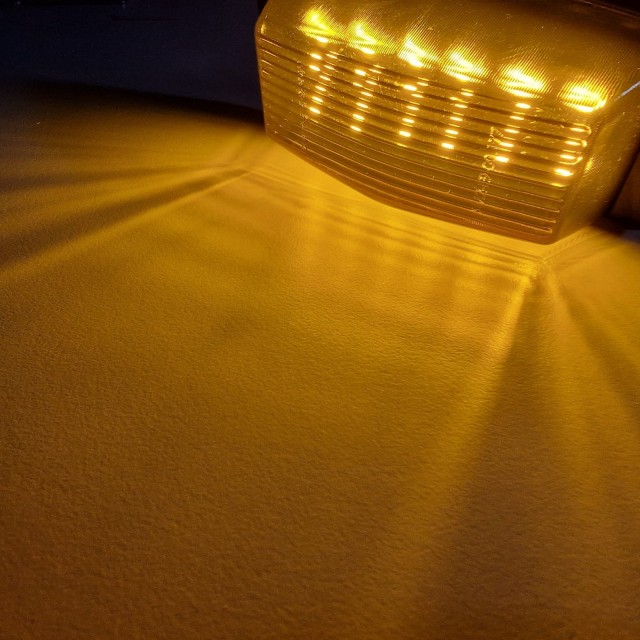 LED Double Burner lamp orange -...