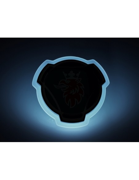 Illuminated SCANIA emblem - Xenon white