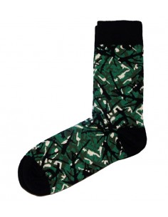 Socks - Danish plush green...