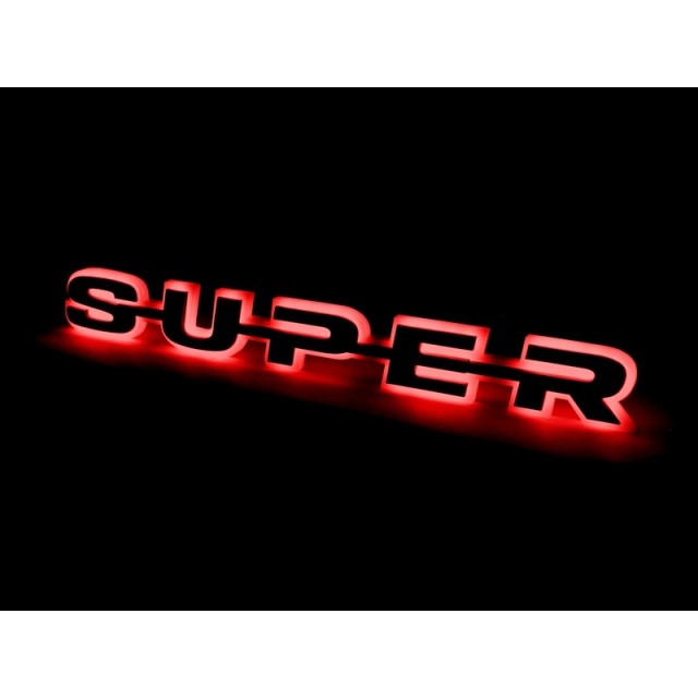 SCANIA - Podświetlenie napisu SUPER...