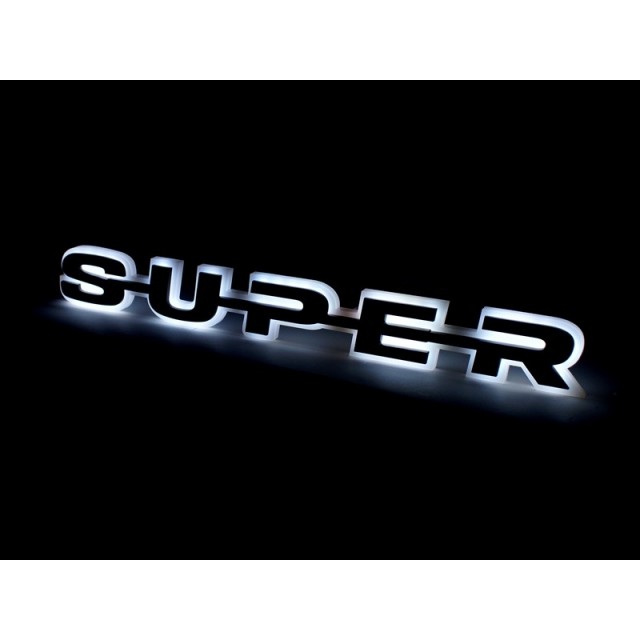 SCANIA - Podświetlenie napisu SUPER...